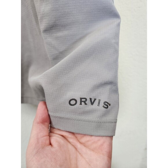 Orvis Women XL Skort Grey Performance Stretch Hiking Athletic Active Side Pocket - Picture 2 of 11